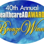40th HealthcareAdAwards Bronze Winners Badge Color
